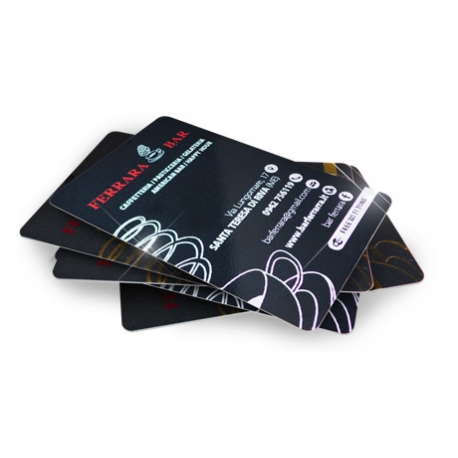 Biglietti da visita in PVC