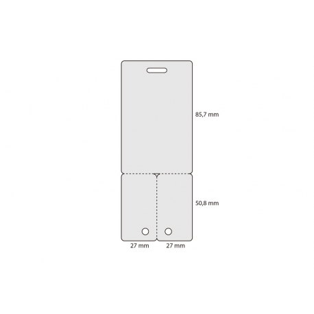 PVC CARD fustella PCS116