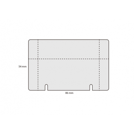 PVC CARD fustella PCS124