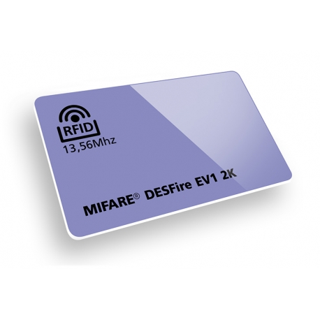 Stampa Tessere in Offset 4+4 con tecnologia RFID MIFARE® DESFire EV1 2k