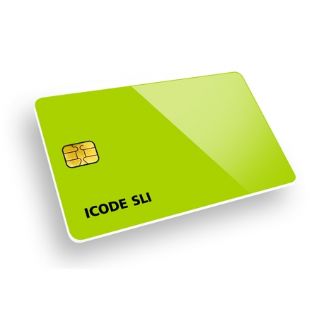 Tessere ICODE SLI stampate in Offset 4+4 con tecnologia RFID 13.56MHz