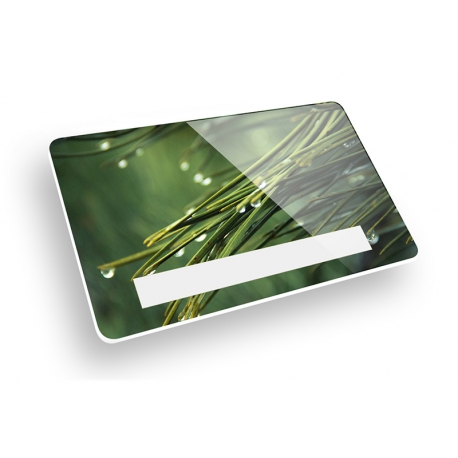 Tesserina in PVC con Pannello Firma H24 termografia